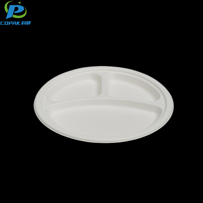 10 inch sugarcane Biodegradable Paper Plates