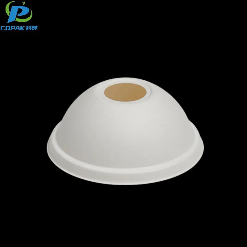 90mm Dome Lid for Bagasse Coffee Cup