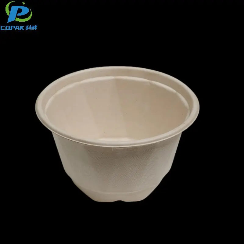 Sugarcane Fiber Pulp Bagasse Salad Bowl
