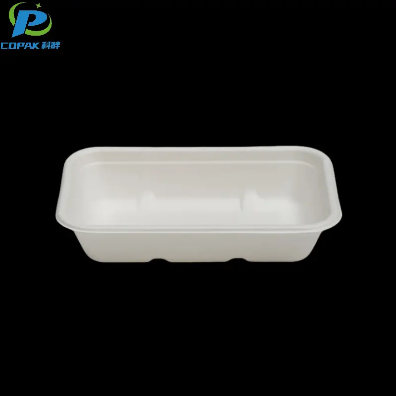 450ml Bagasse Biodegradable Fast Food Container