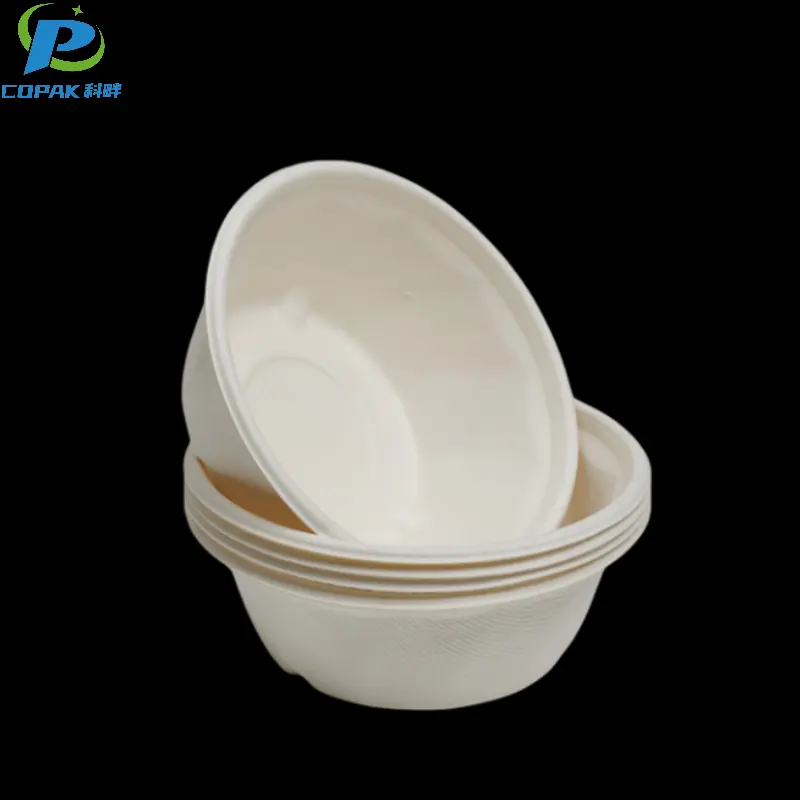 12oz Sugarcane Pulp eco soup cup